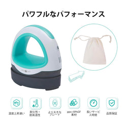 HTVRONT ミニヒートプレス機 - Tシャツ、帽子、靴、バッグ用のポータブルヒートプレス